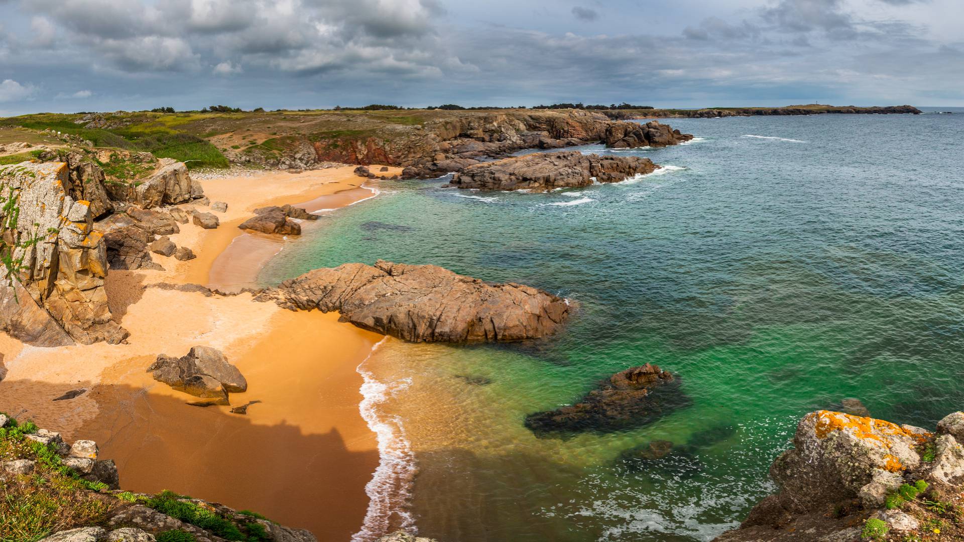 "Plage de la Belle Maison" an der Westküste der Ile d'Yeu