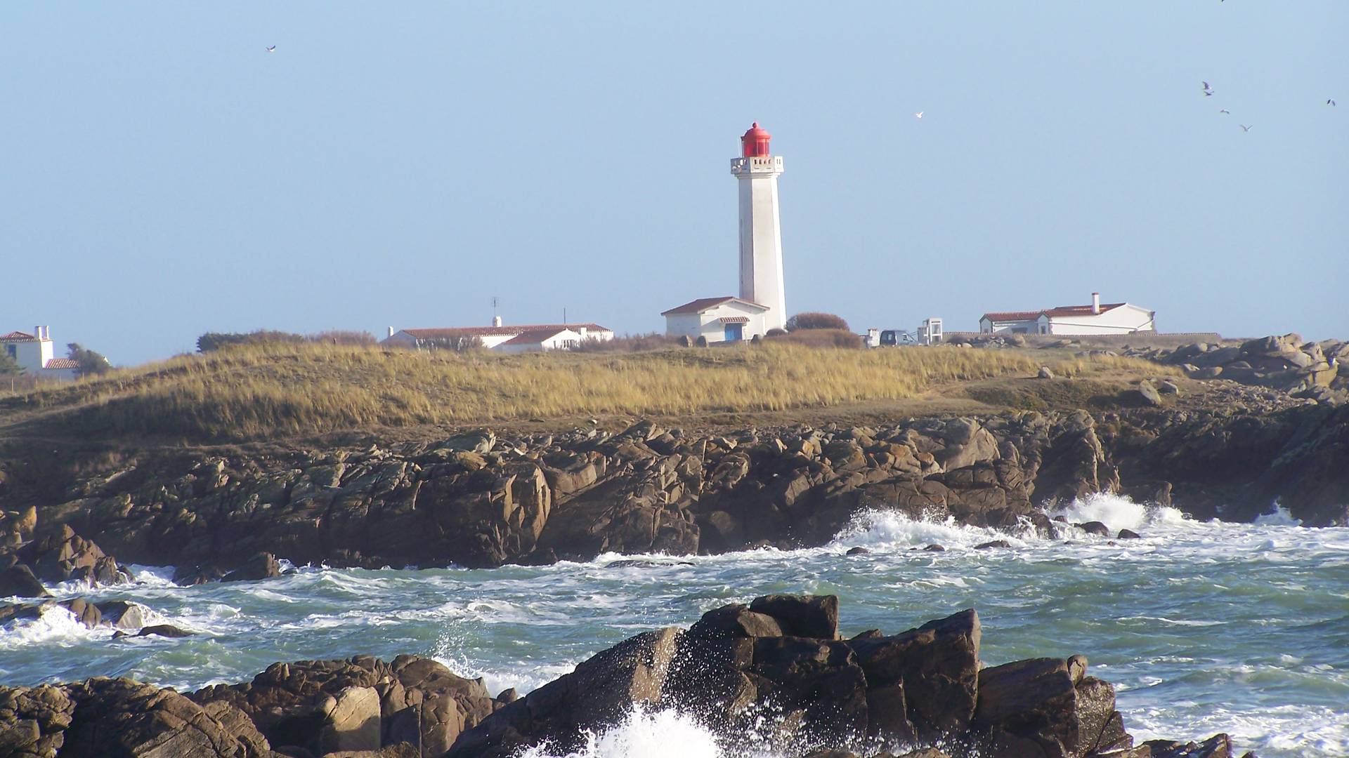 Der "Phare des Corbeaux", Ile d'Yeu 