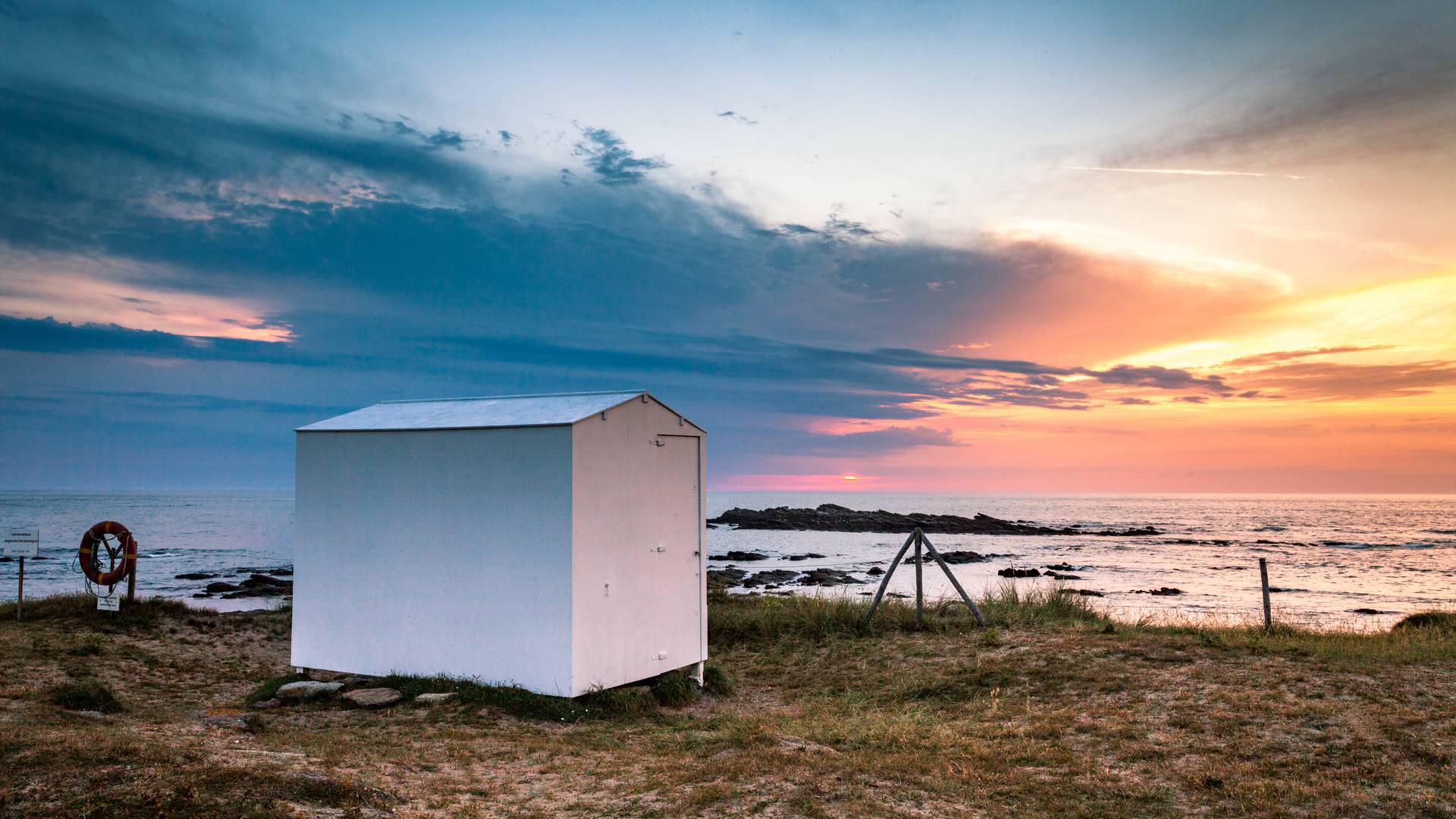 Typische Holzhütte auf der Ile d'Yeu ©  Office de Tourisme de l'île d'Yeu