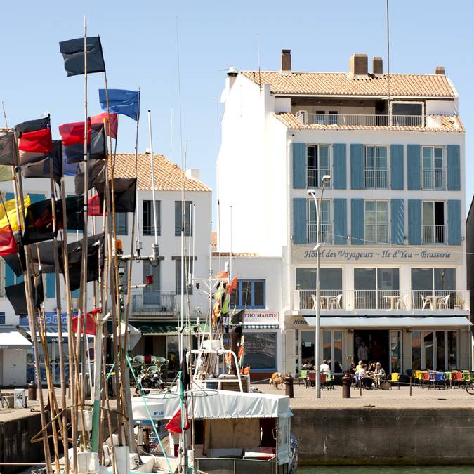 Der Kai in Port-Joinville, Ile d'Yeu © OT Ile d'Yeu